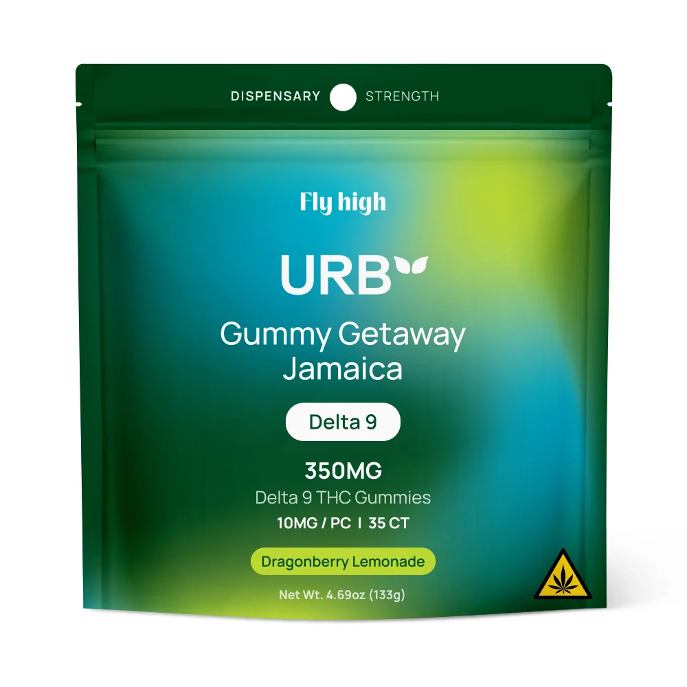 Urb Delta 9 THC Gummies 350mg Dragonberry Lemonade