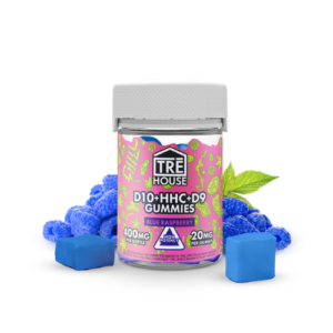 TreHouse Delta 10 THC and HHC and Delta 9 THC Gummies
