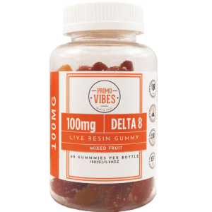 Primo Vibes Delta 8 100mg Gummies