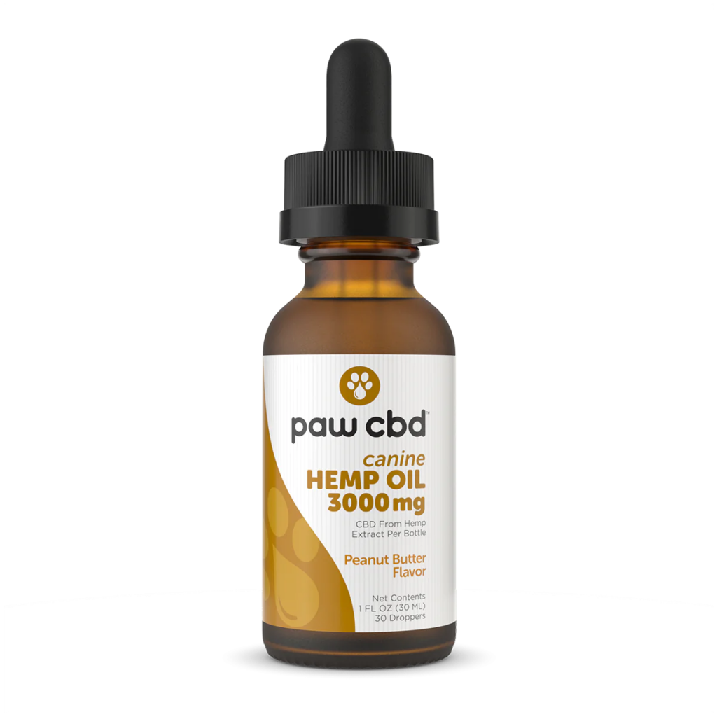 CBDmd Dog CBD tincture peanut butter flavor 3000mg