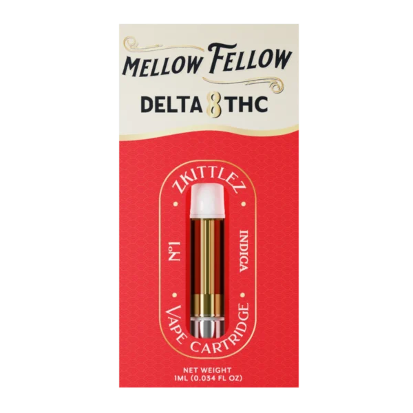 Mellow Fellow Delta 8 THC Cartridge Zkittlez 1ml