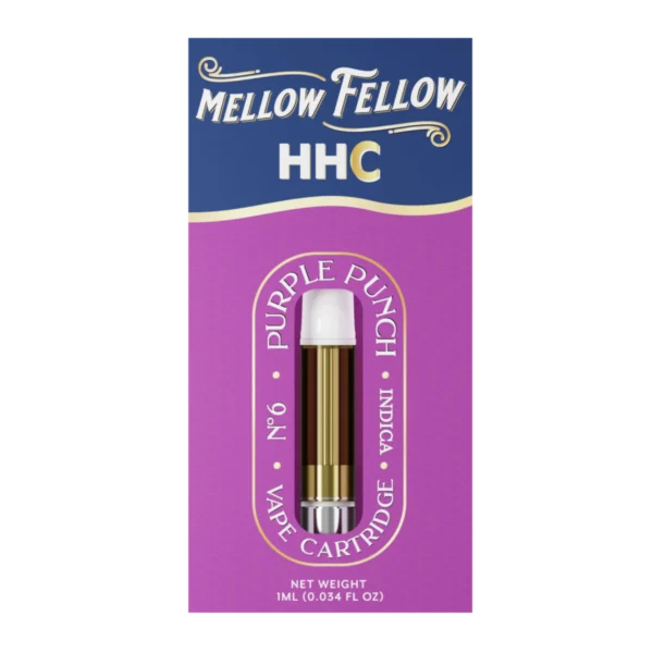 Mellow Fellow HHC Cartridge Purple Punch 1ml