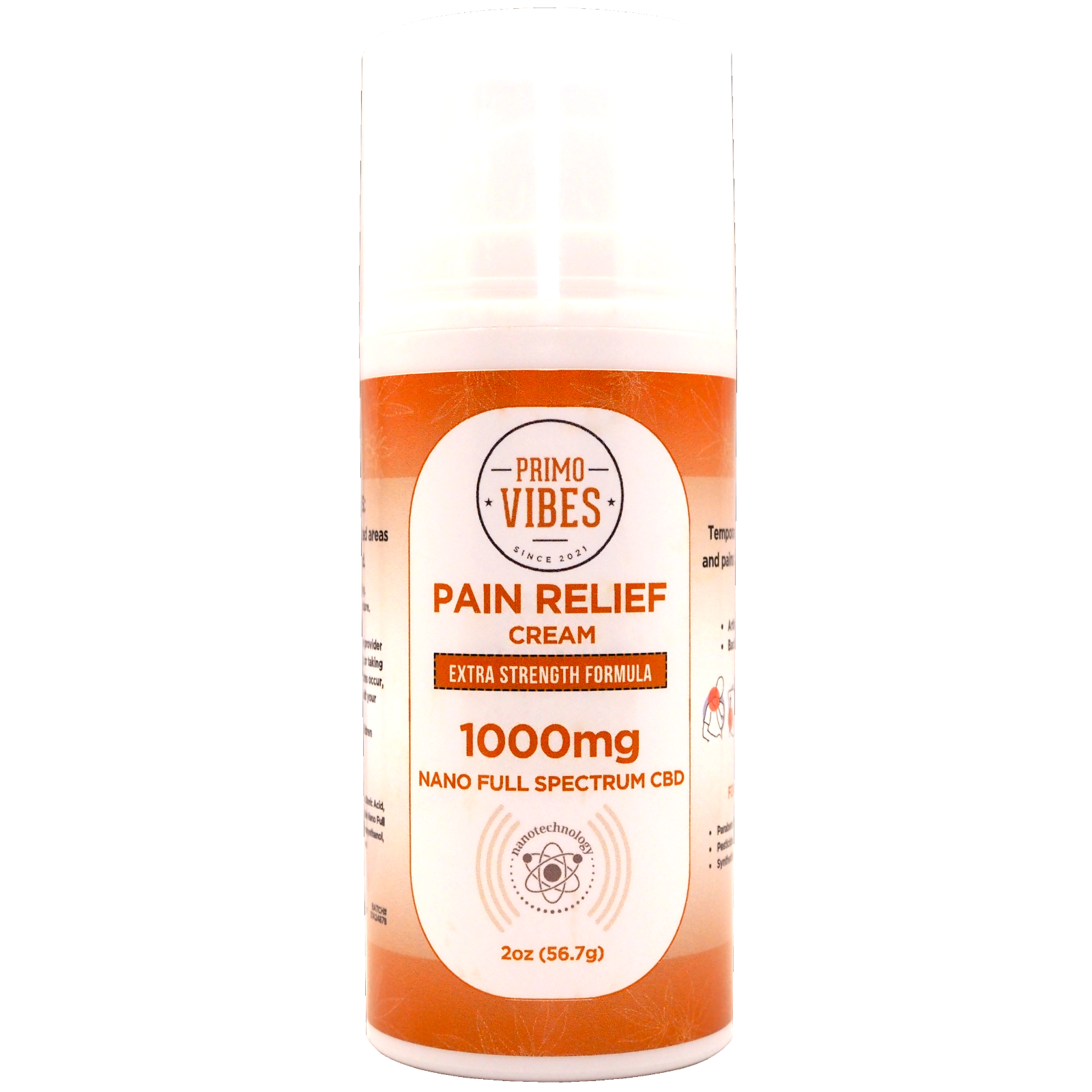 Primo Vibes CBD Topical Cream