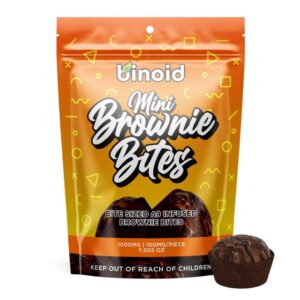 Binoid Delta 9 THC Brownie Bites 100mg