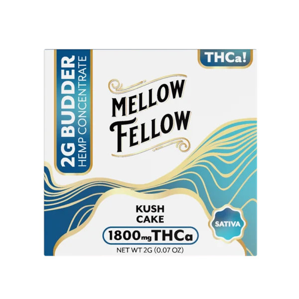 Mellow Fellow Premium Budder 2g THCA Dab Kush Cake