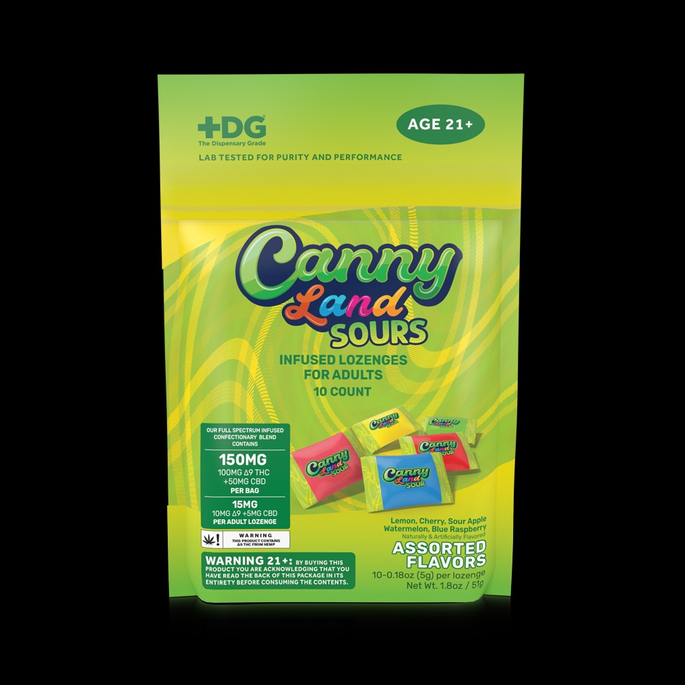 Cannyland Delta 9 Sour Lozenges Candy