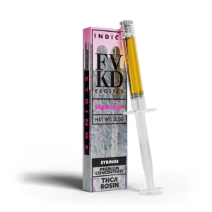 FVKD Live Rosin THCA Syringe Bubblegum