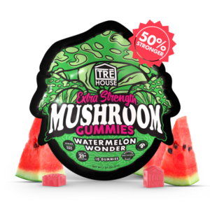 TreHouse Extra Strength Mushroom Gummies Watermelon Wonder
