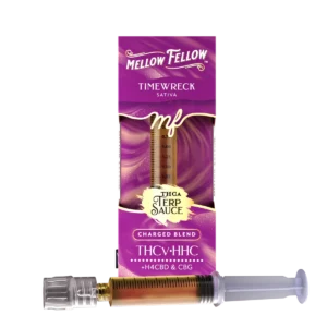 Mellow Fellow 2ml THCA Concentrate Syringe Timewreck