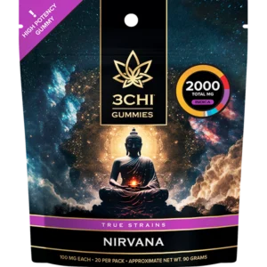 3 Chi True Strains Delta 9 THC Gummies, Nirvana