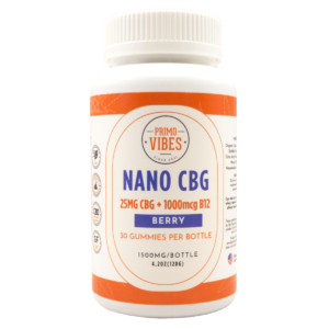 Primo Vibes CBG + Vitamin B12 Gummies