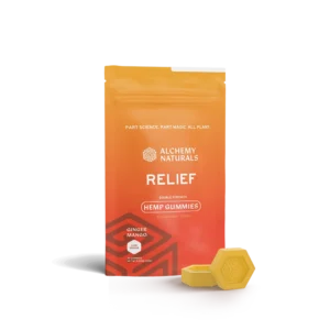 Alchemy Naturals Relief CBD CBG Hemp Gummies