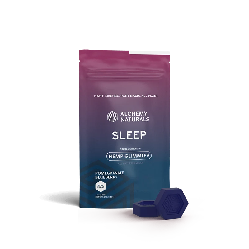 Alchemy Naturals Sleep CBD CBN Hemp Gummies