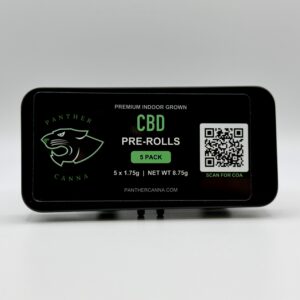 Panther Canna CBD Pre Roll Joints 5 pack