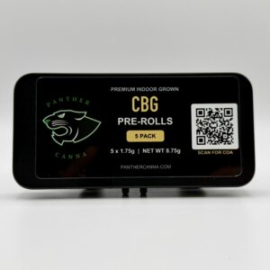 Panther Canna CBG Pre Roll Joints 5 pack